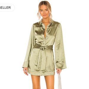 Camila Coelho Sage Priscilla Mini Dress